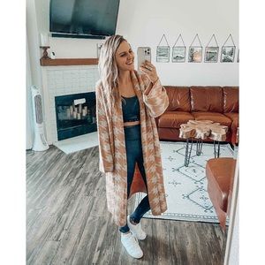 A new day women’s houndstooth cardigan